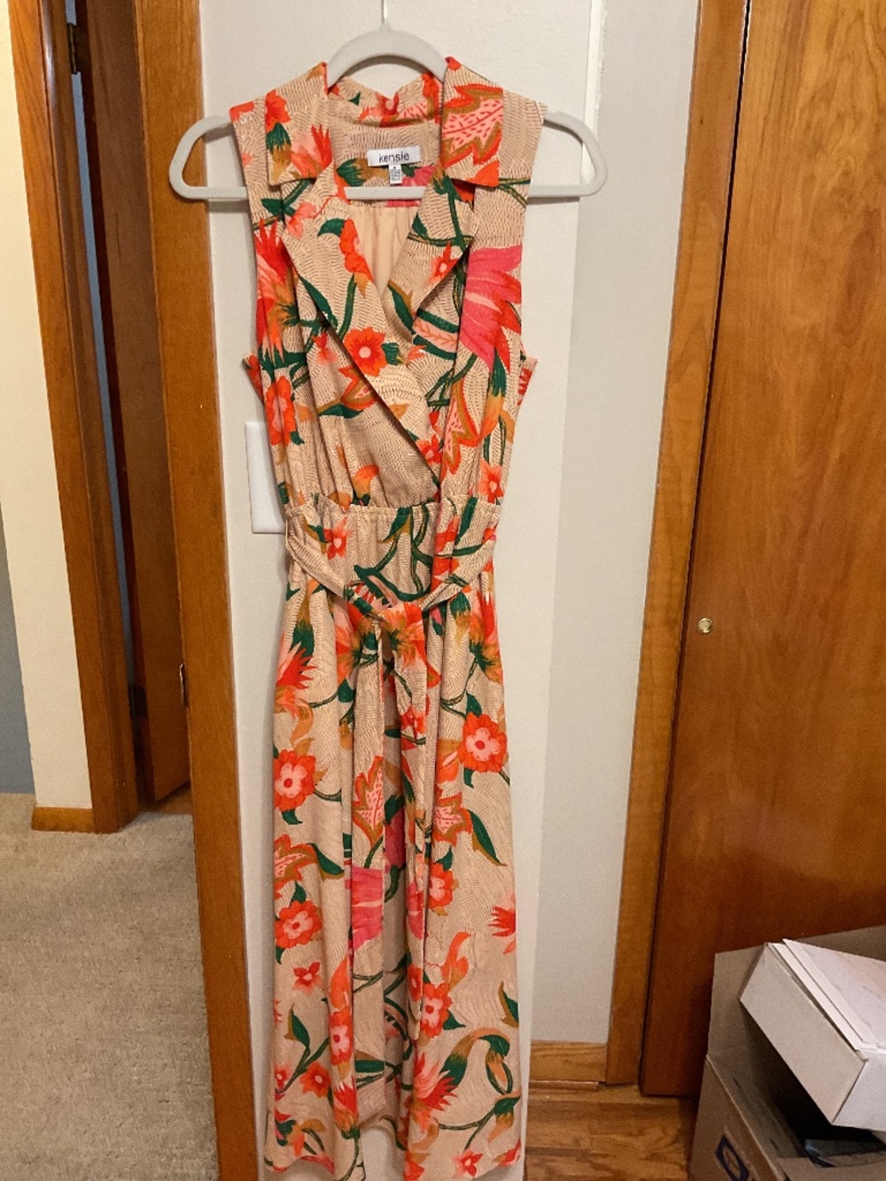 NWOT colorful maxi dress